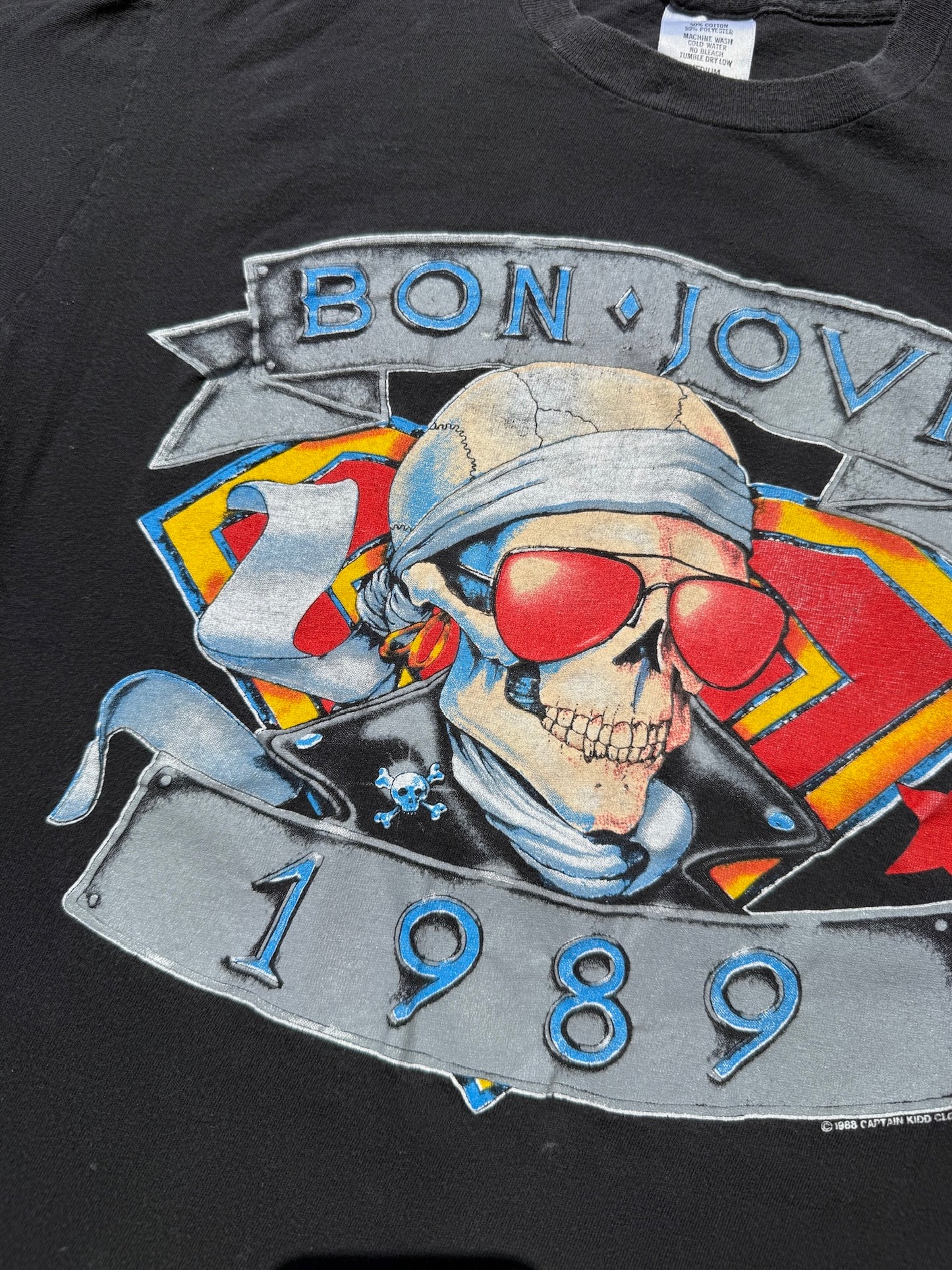 Vintage 1989 Bon Jovi “We’re Back Kickin’ Ass” Band Tee | Medium