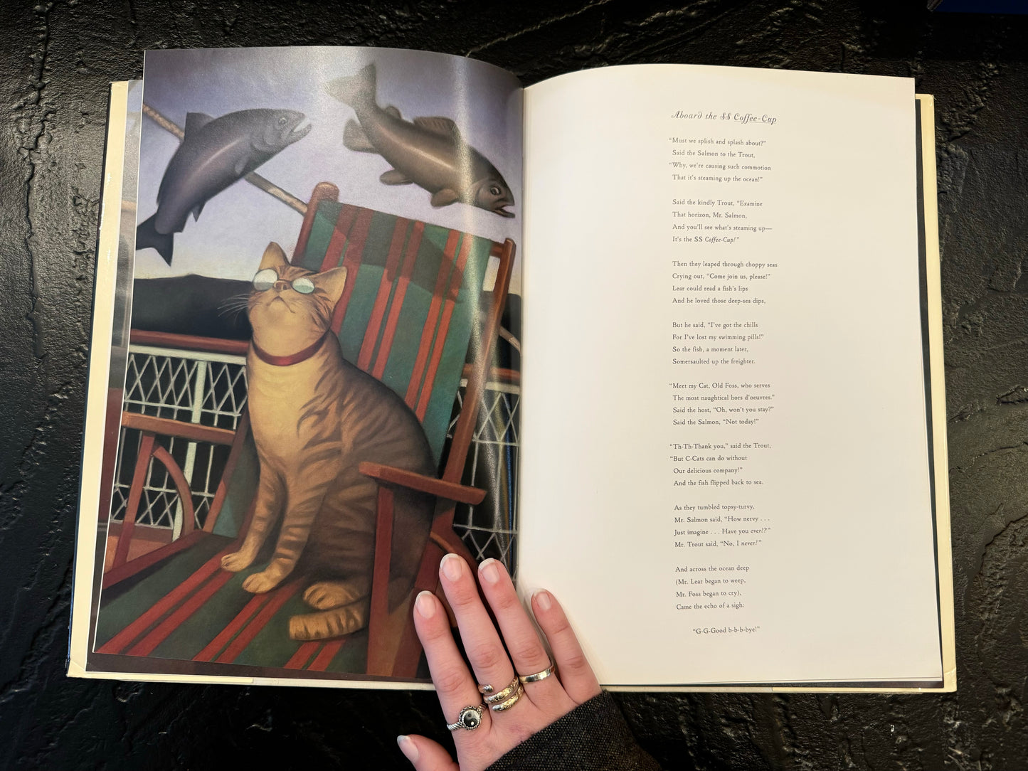 Vintage Boshblobberbosh Runcible Poems for Edward Lear Hardcover Book | First Edition