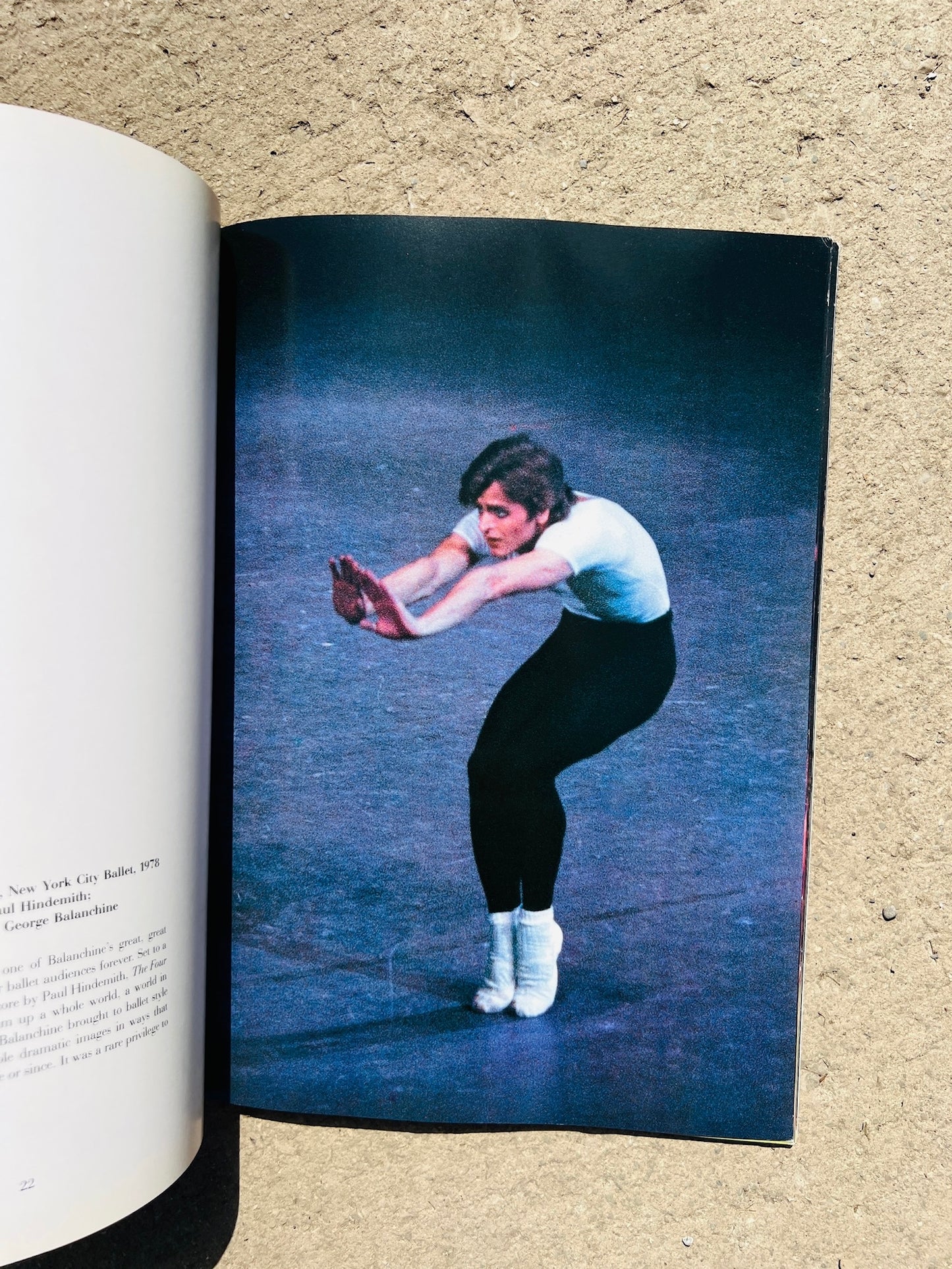 Vintage 1980s Baryshnikov Ballet Picture Book