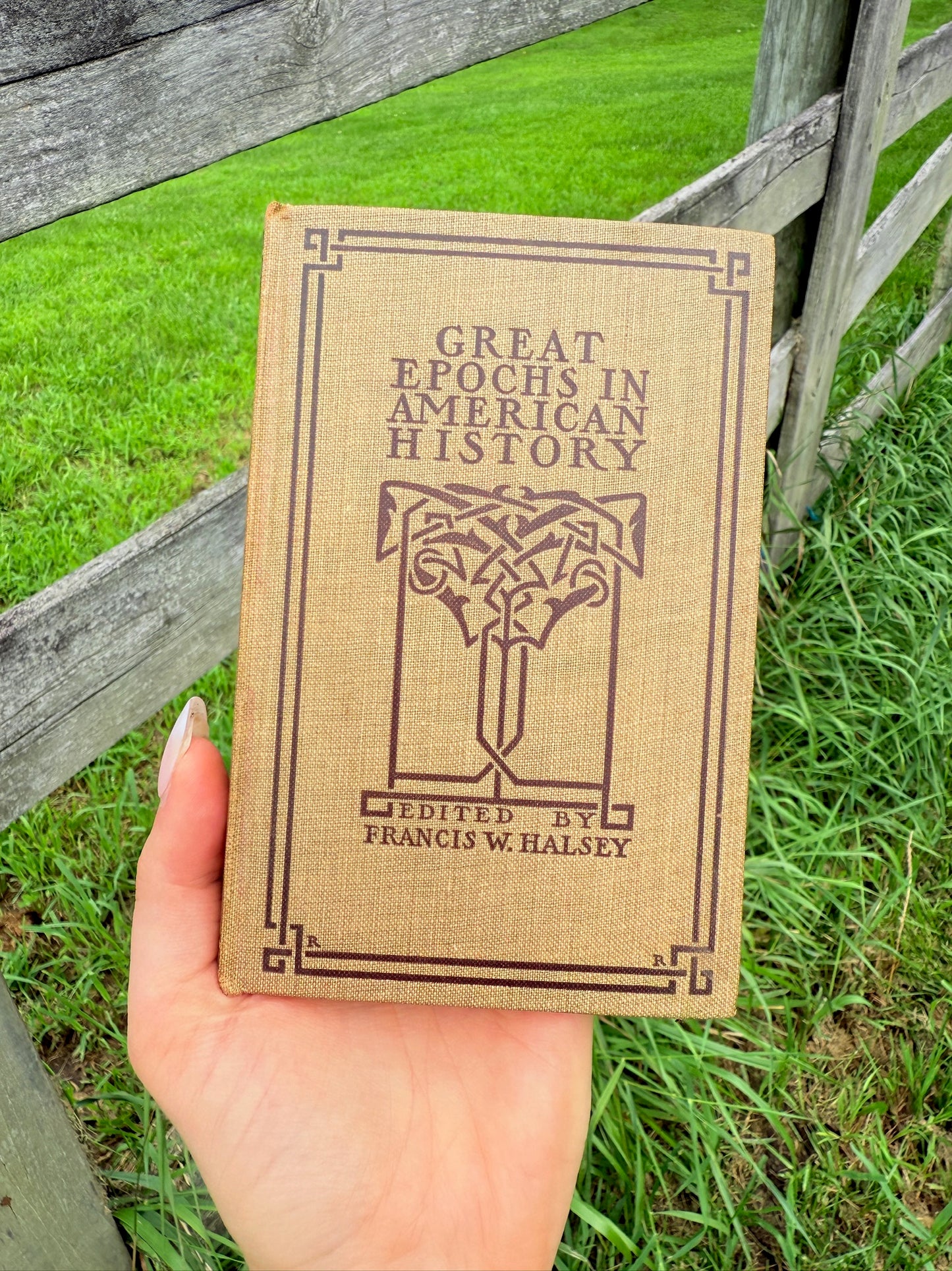 Antique 1912 Great Epochs in American History Book Set
