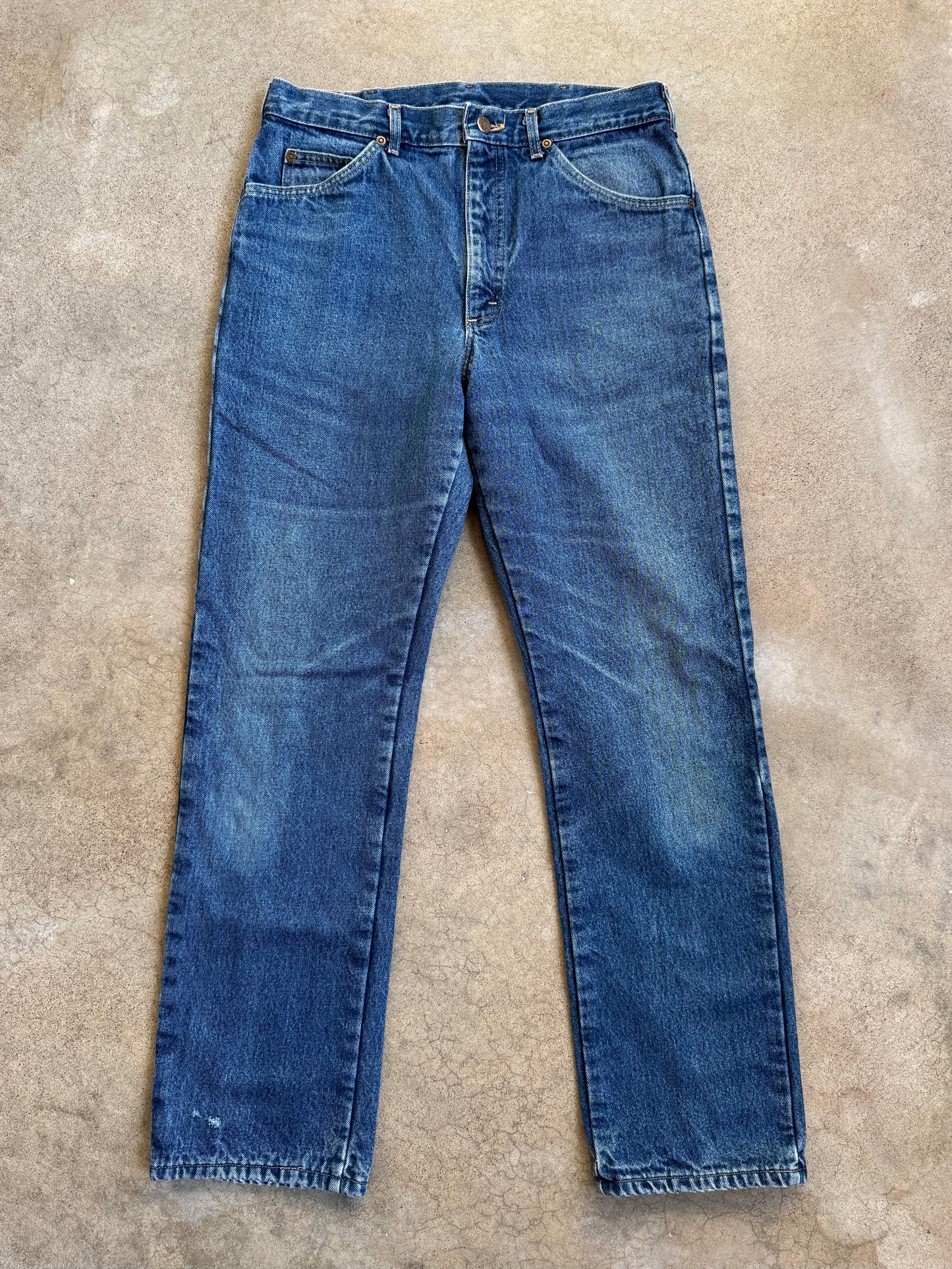 Vintage 1990s L.L. Bean Flannel Lined Straight Leg Jeans | Waist 32”