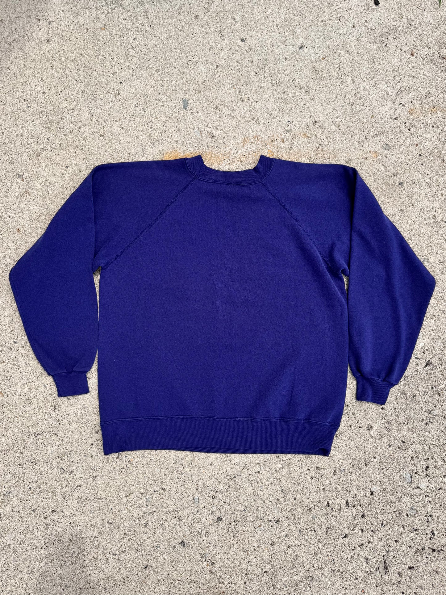 Vintage 1992 "Horse Crazy in Kentucky” Purple Raglan Sweatshirt | Large