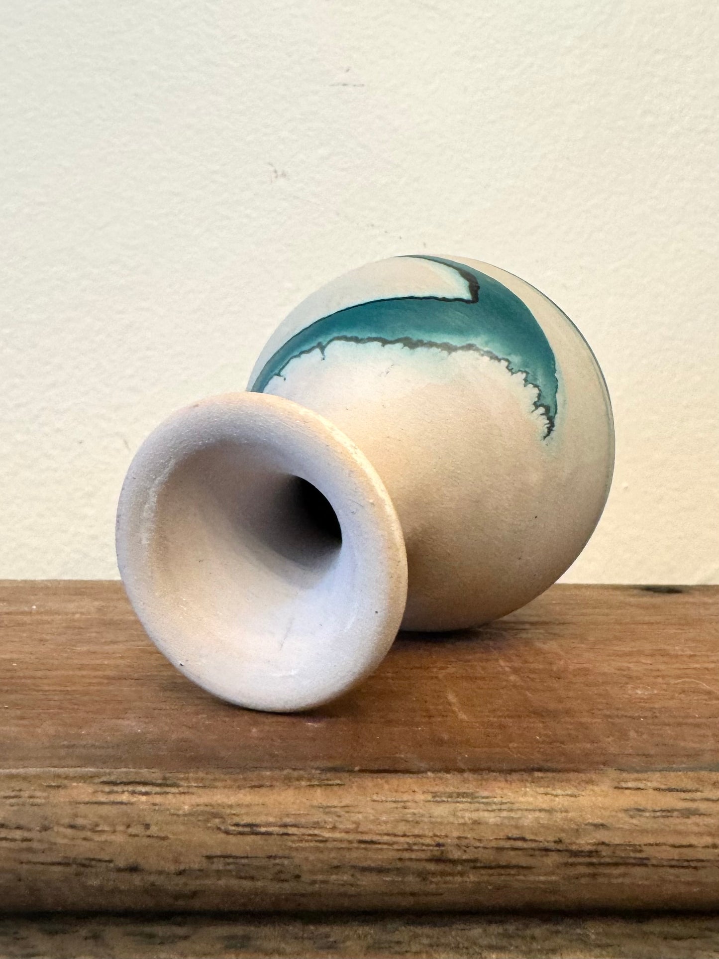 Vintage Nemadji Pottery Small Vase