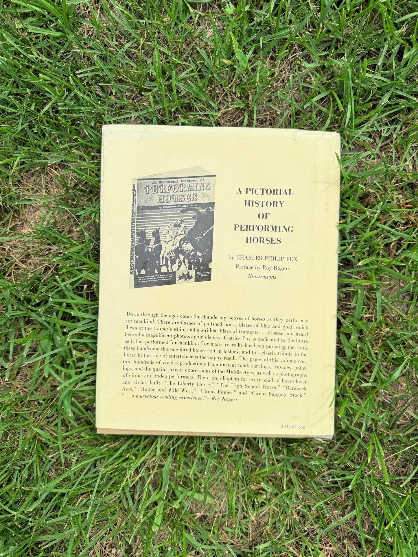 Vintage A Ticket to the Circus Hardcover Book