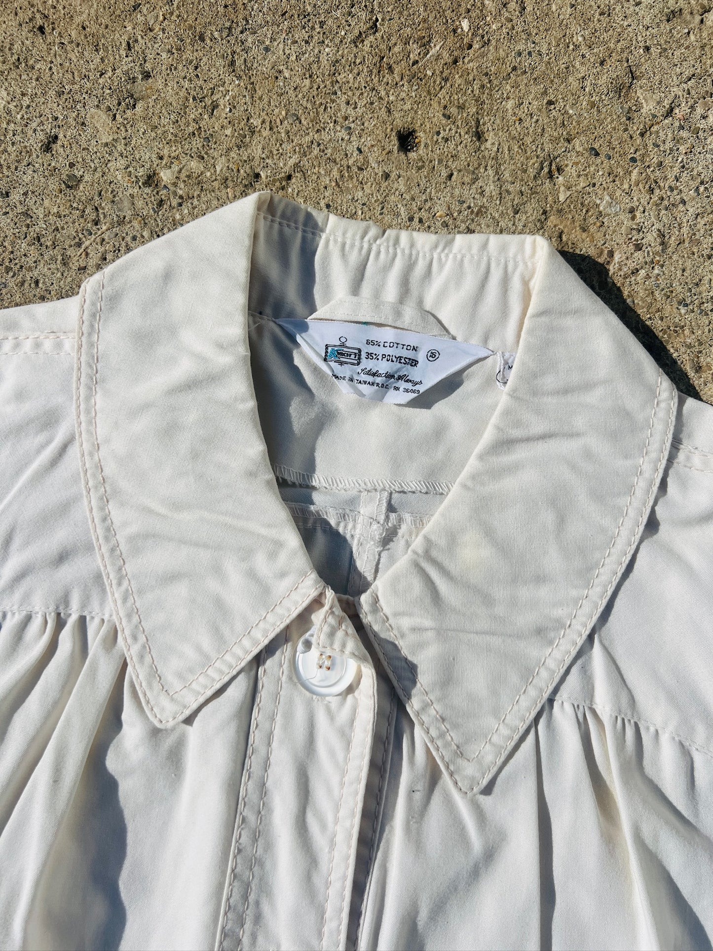 Vintage Kmart Cotton Lightweight Overcoat | M/L