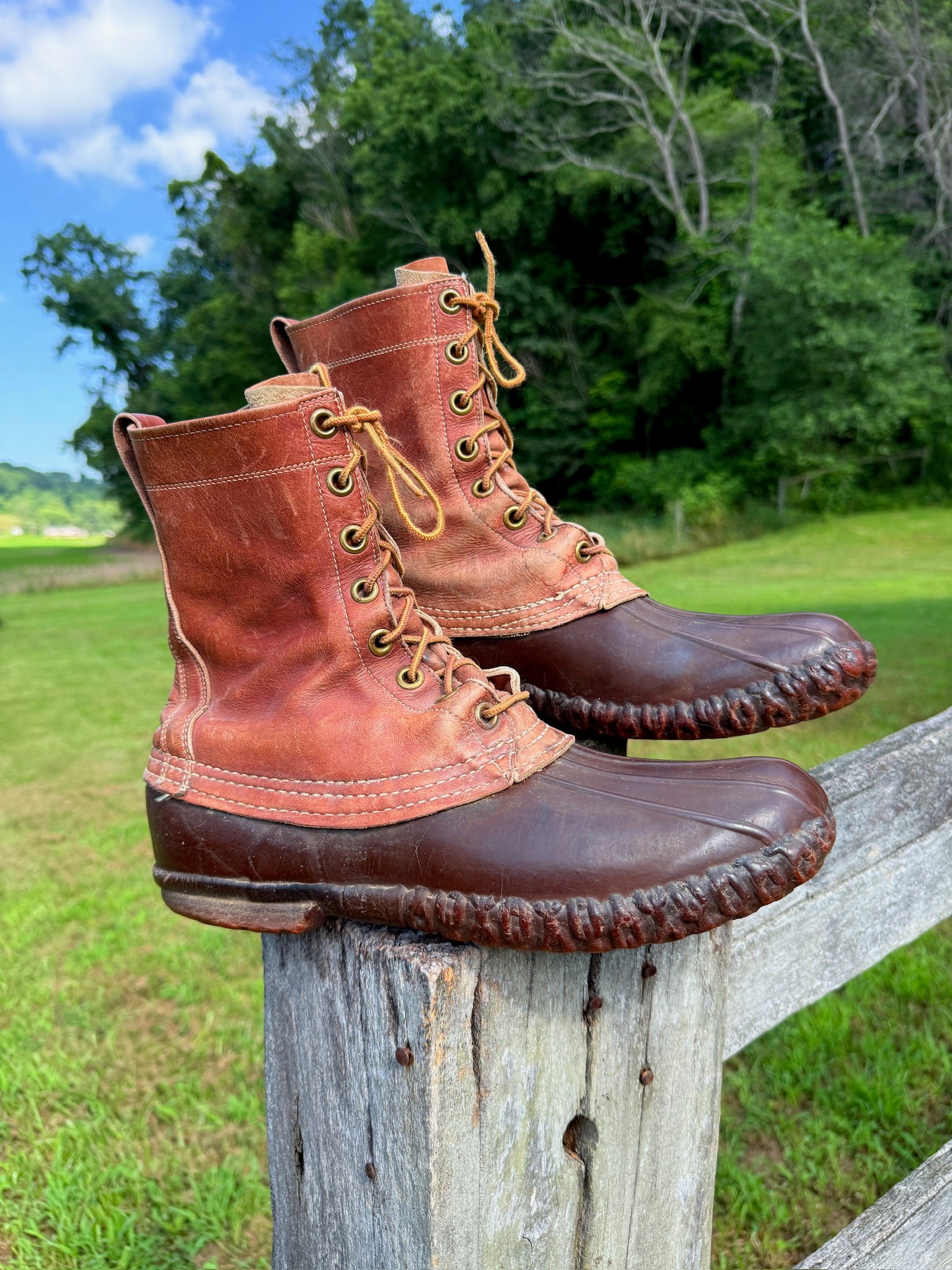 Vintage 1960s Bean Maine Hunting Boots Men’s 11