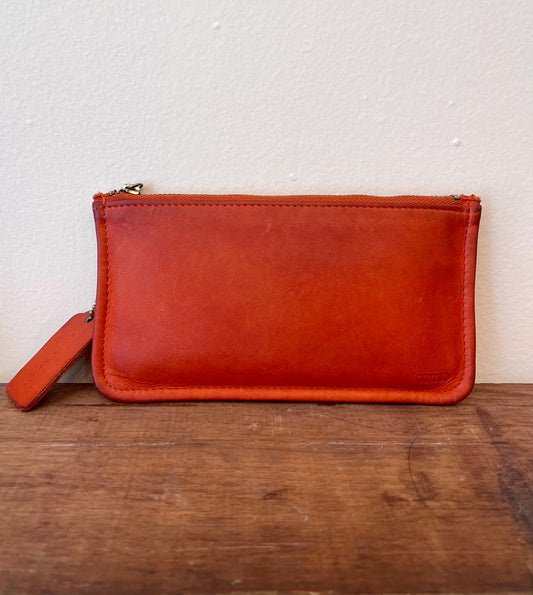 Vintage Coach (7170) Skinny Case | Tangerine Orange