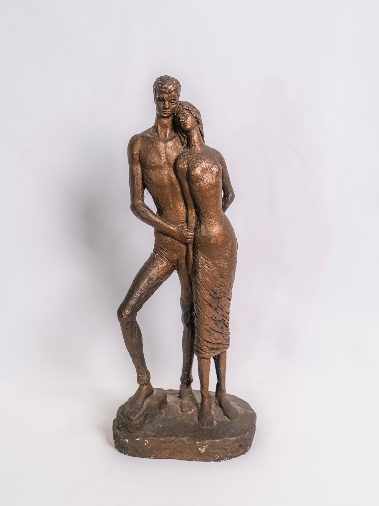 Vintage 1960s Austin Productions Modernist "Young Lovers" Art Sculpture