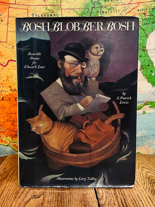 Vintage Boshblobberbosh Runcible Poems for Edward Lear Hardcover Book | First Edition