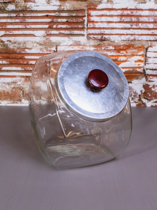 Vintage General Store Glass Candy Jar Display