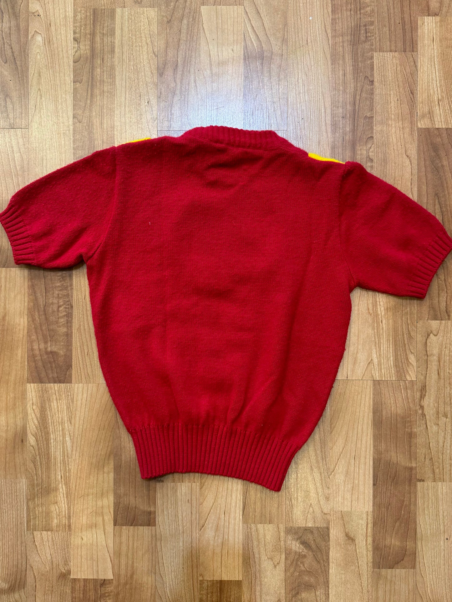 Vintage Cheerleader “WCS” Uniform Sweater | XS/S