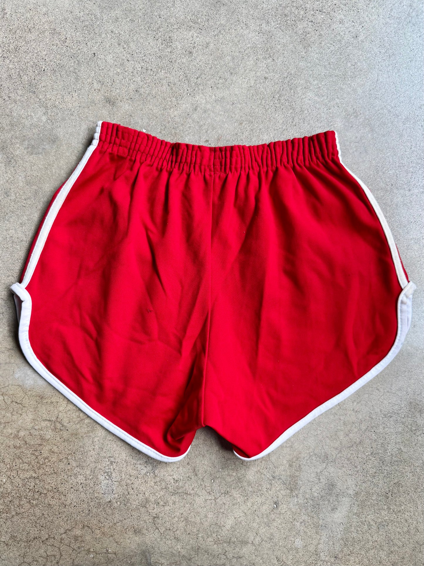 Vintage 1970s Sears Red Athletic Shorts | Medium