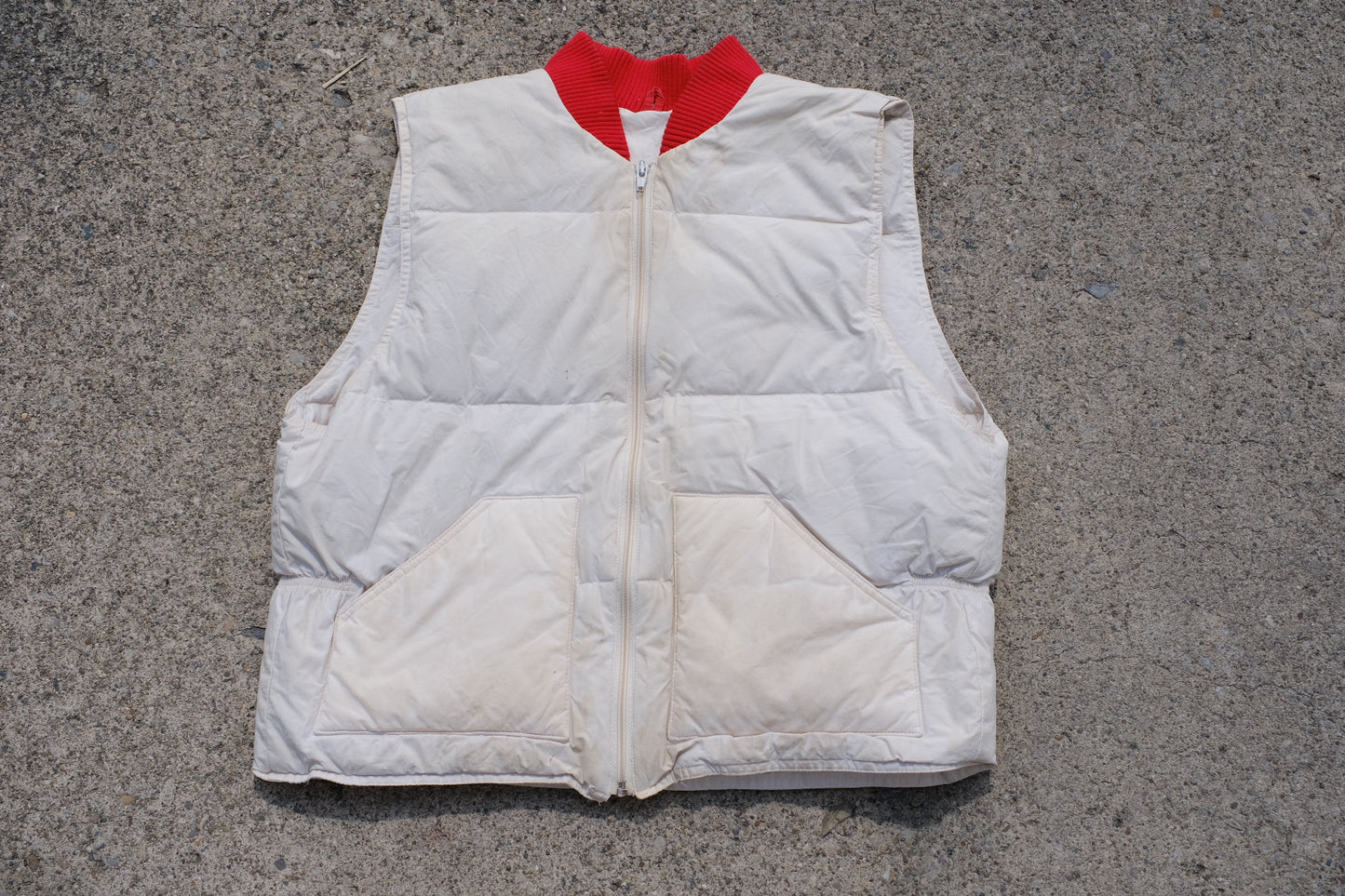 Vintage 1980's Goose Down Puffer Vest