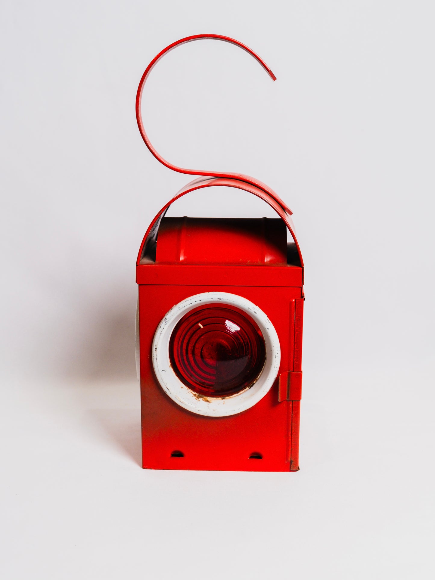 Vintage 1940s Kenyon "Kenlite" Red Railroad Lantern