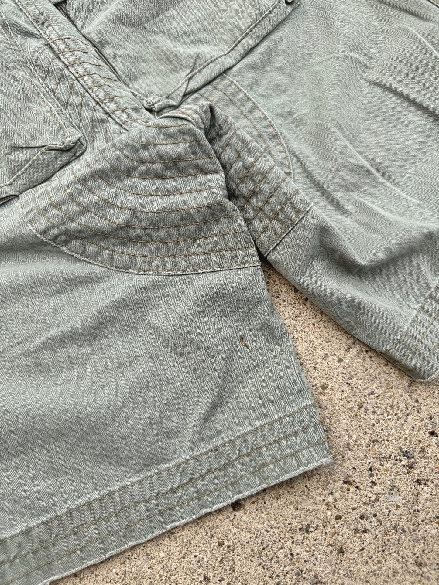 Vintage 1990s Polo Ralph Lauren Cotton Cargo Utility Shorts | Waist 33”
