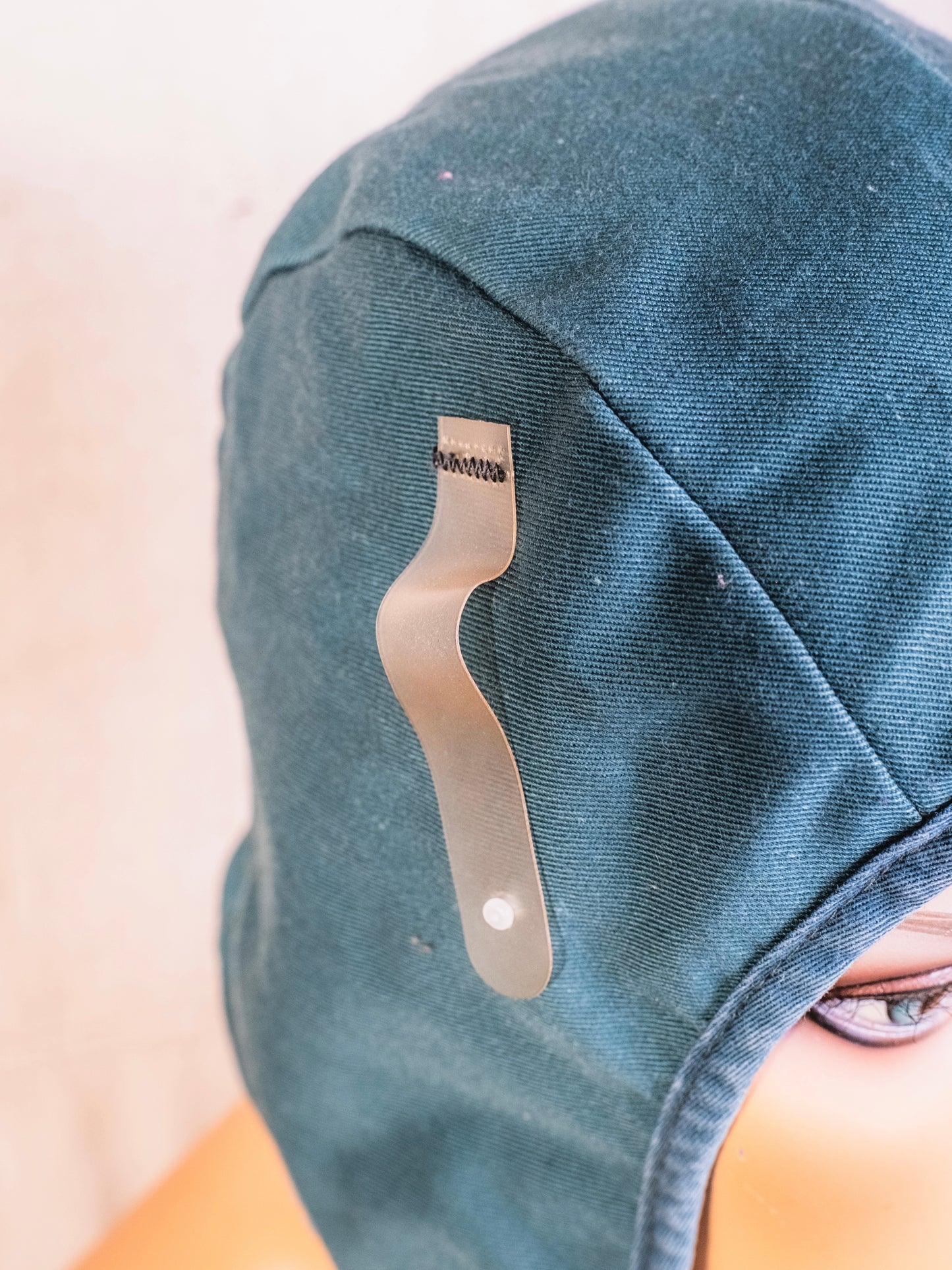 Vintage 1950s Military Aviation Helmet Liner Cap