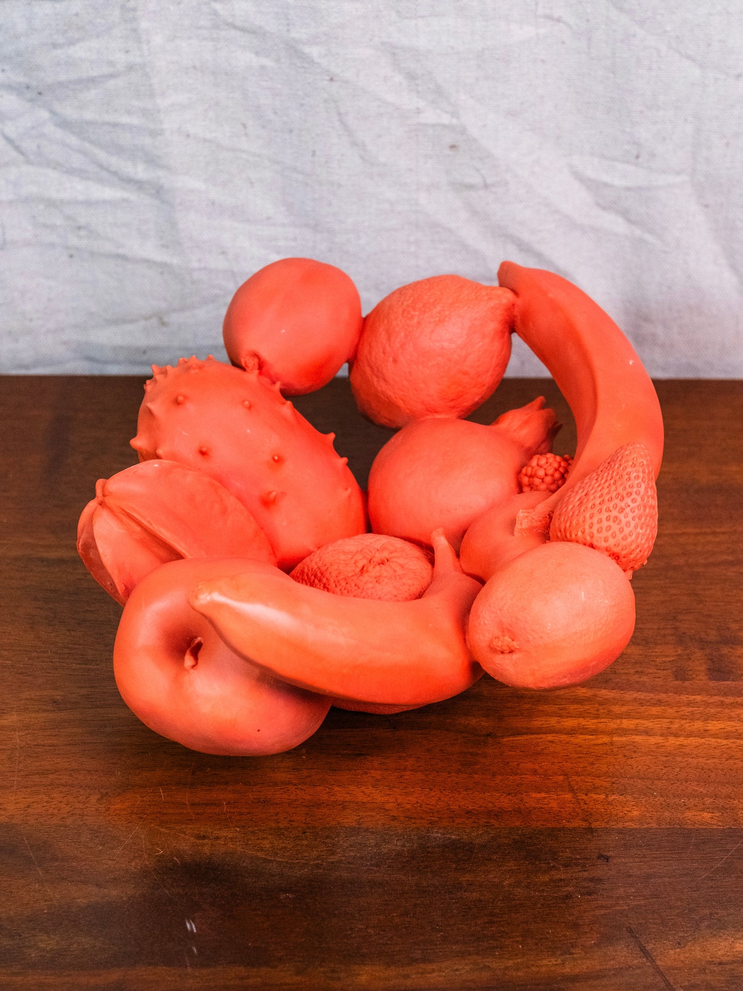 Vintage Harry Allen For Areaware 3D Modernist Fruit Bowl