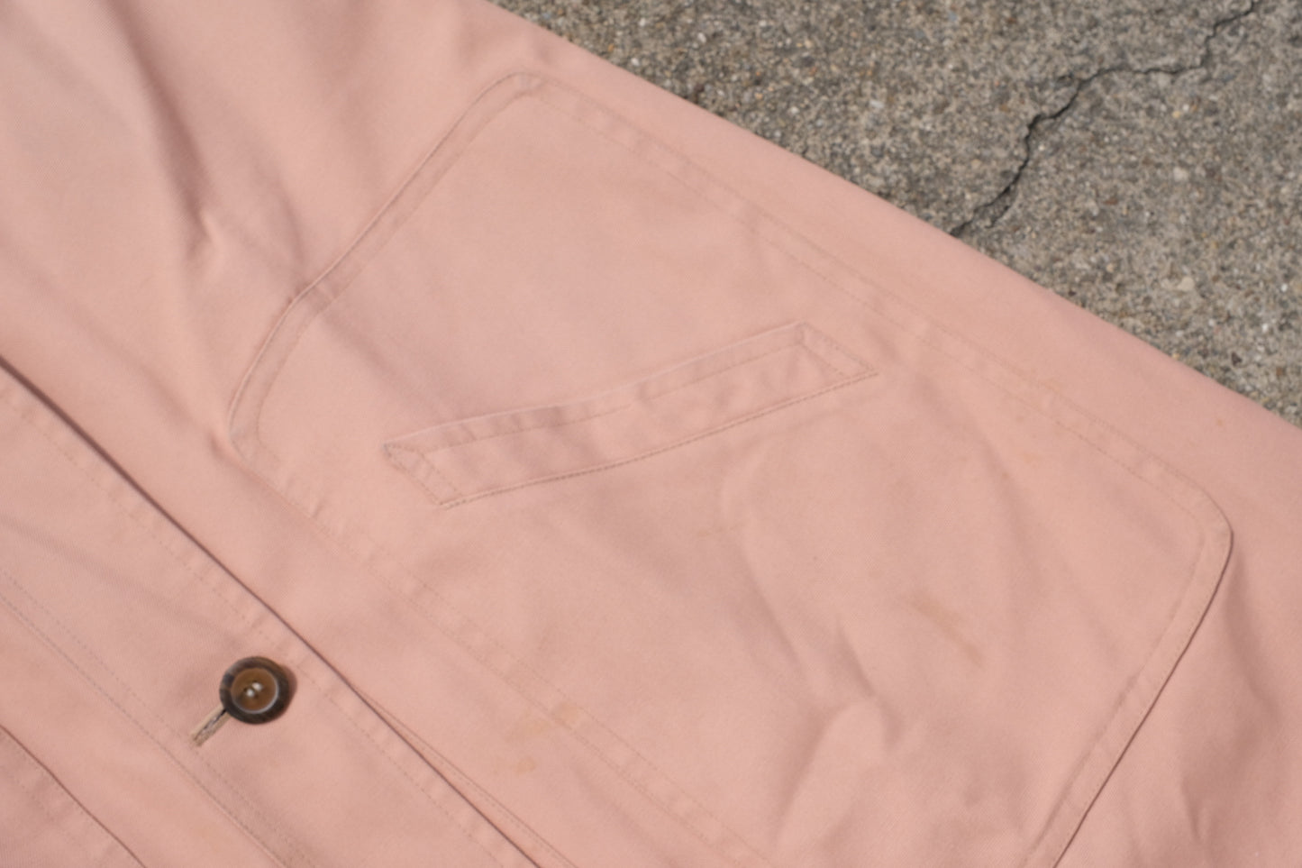 Vintage Misty Harbor Lined Trench Coat | Pink/Peach