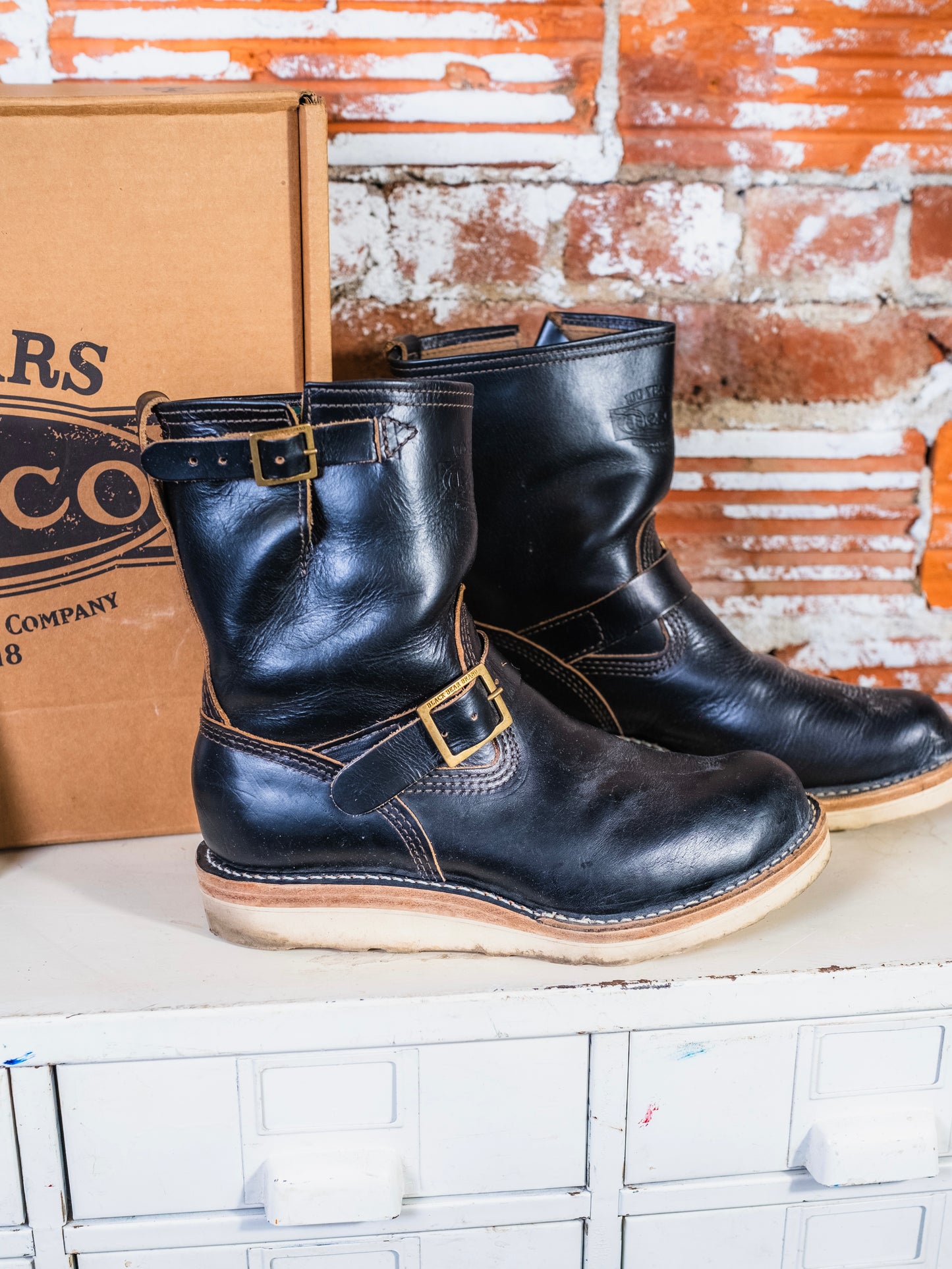 Black Bear Brand x Wesco Boss Engineer Boots | Men’s 8.5