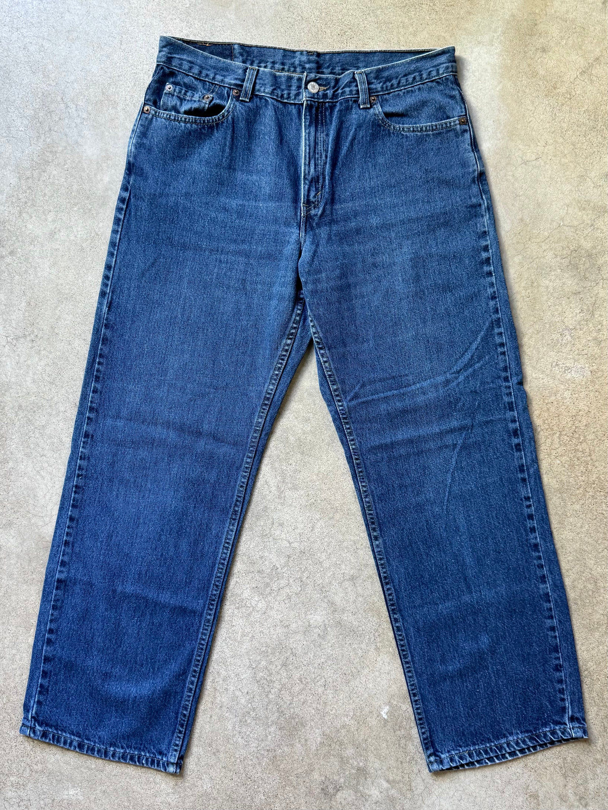 Vintage 1990s Levi’s 577 Loose Fit Dark Wash Jeans | Waist 34”