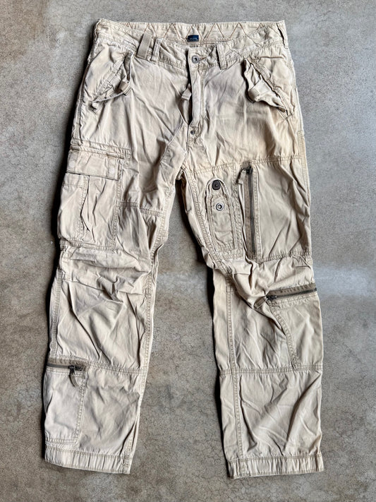 Vintage 1990s Polo Ralph Lauren Military-Style Paratrooper Cargo Pants | 33/30