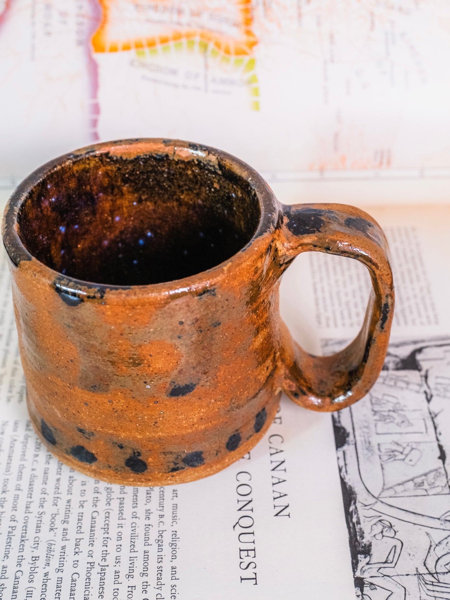Vintage Handmade Studio Pottery Coffee Mug