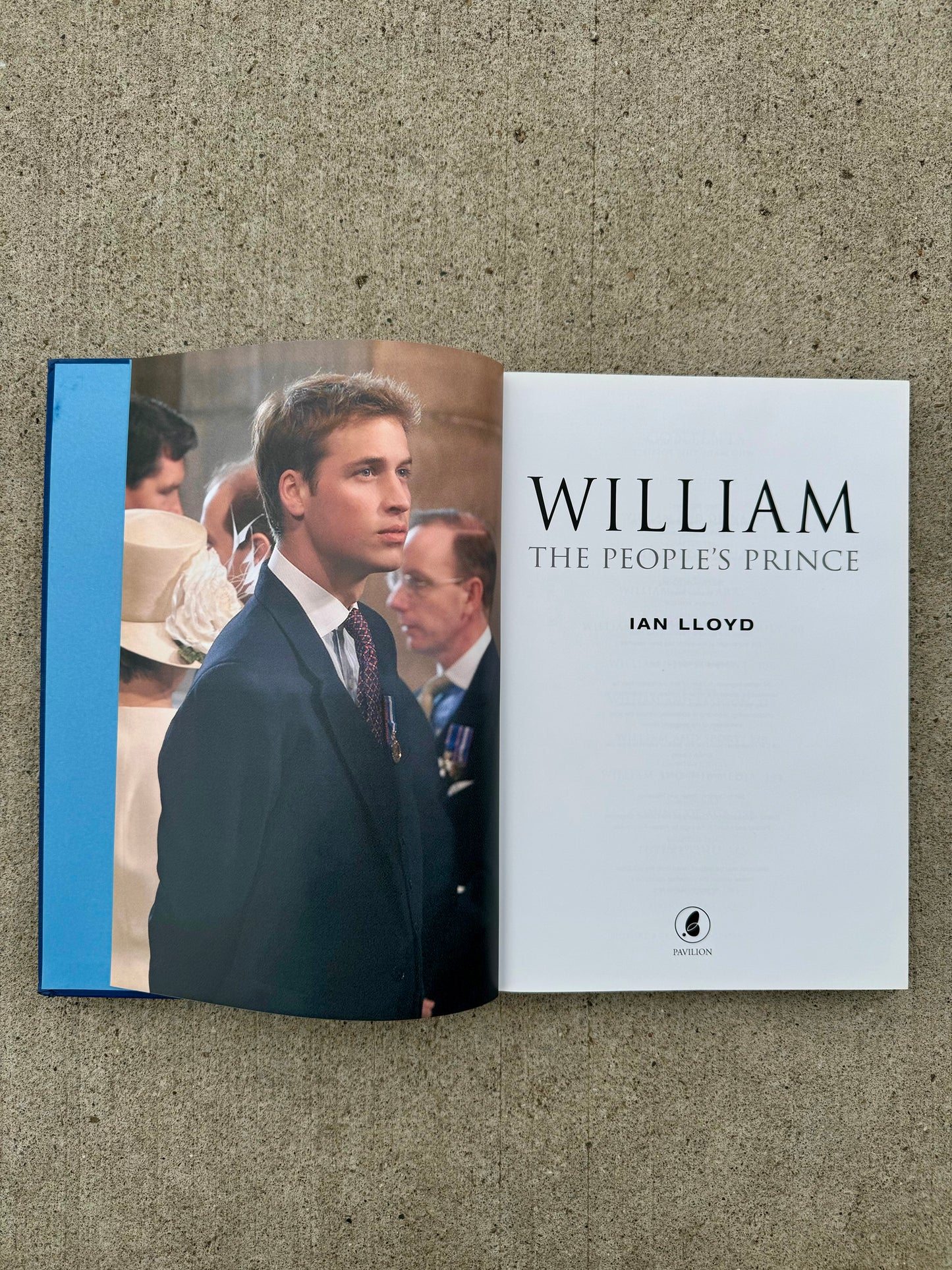 William The People’s Prince Hardcover Book