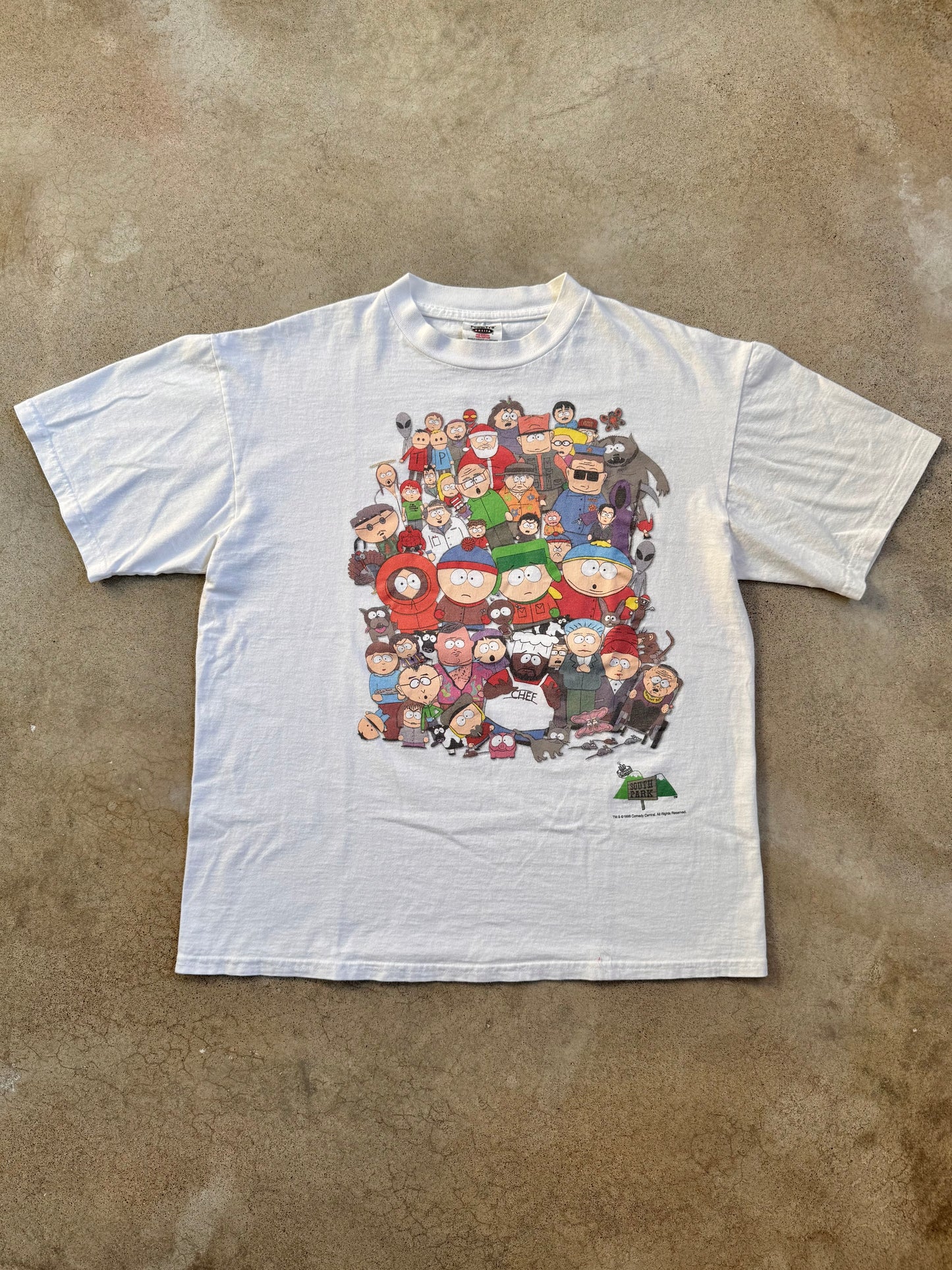 Vintage 1998 Comedy Central South Park Graphic Tee | Large