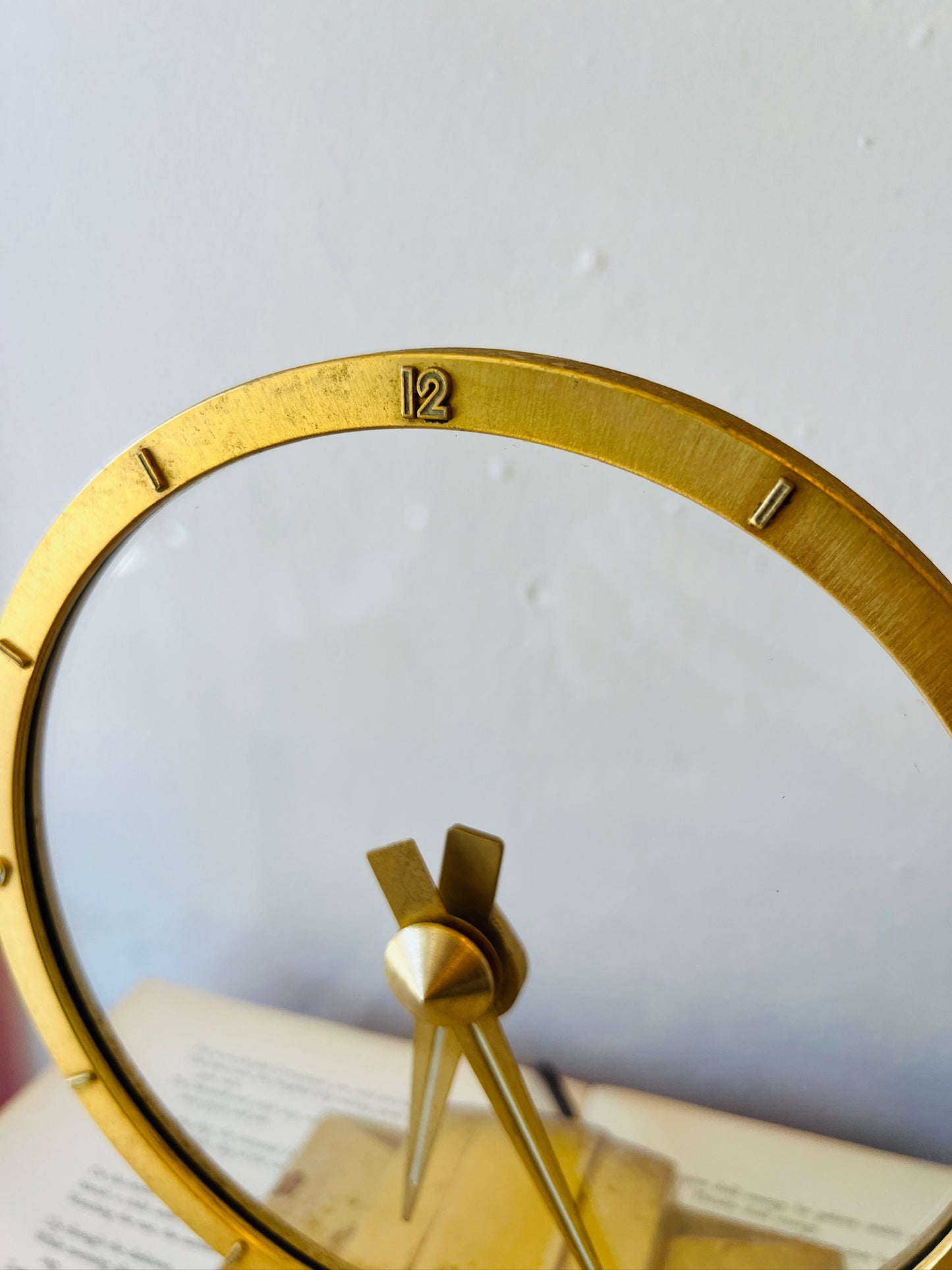 Vintage Jefferson Golden Hour Electric Clock