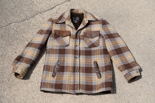 Vintage JC Penny Wool Plaid Jacket