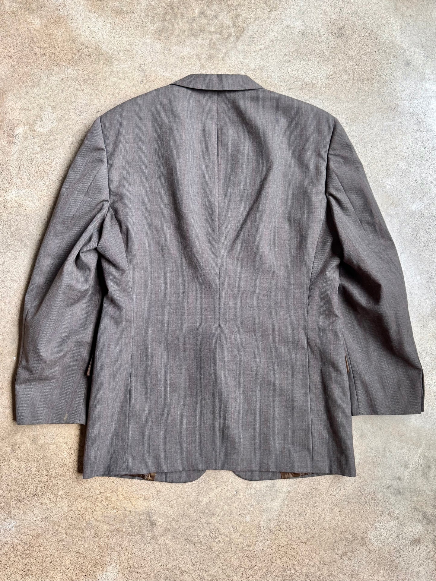 Vintage 1980s Christian Dior Brown Suit Jacket | 40