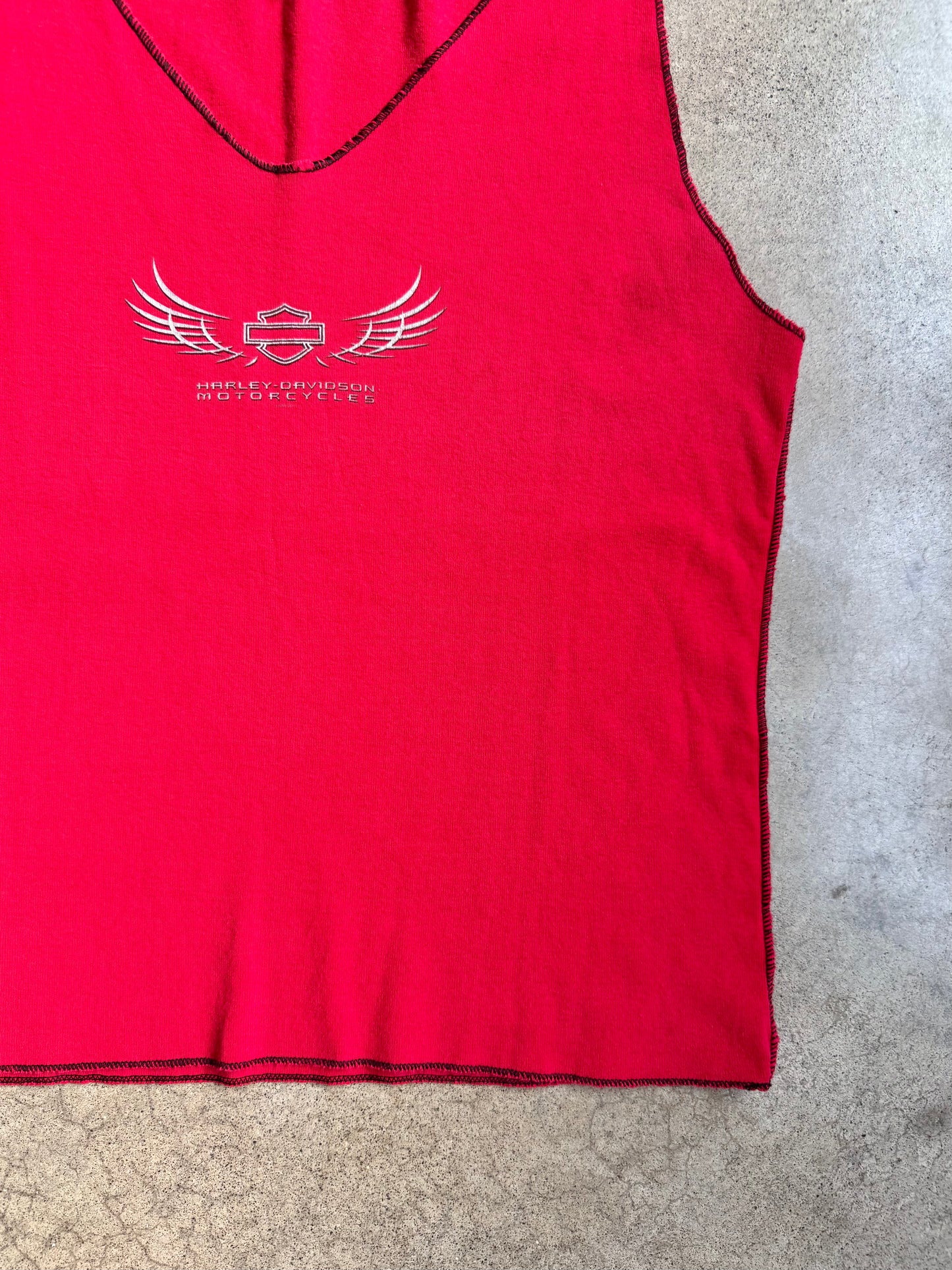 2000s Harley Davidson Doc’s St. Louis Red Tank Top | XL