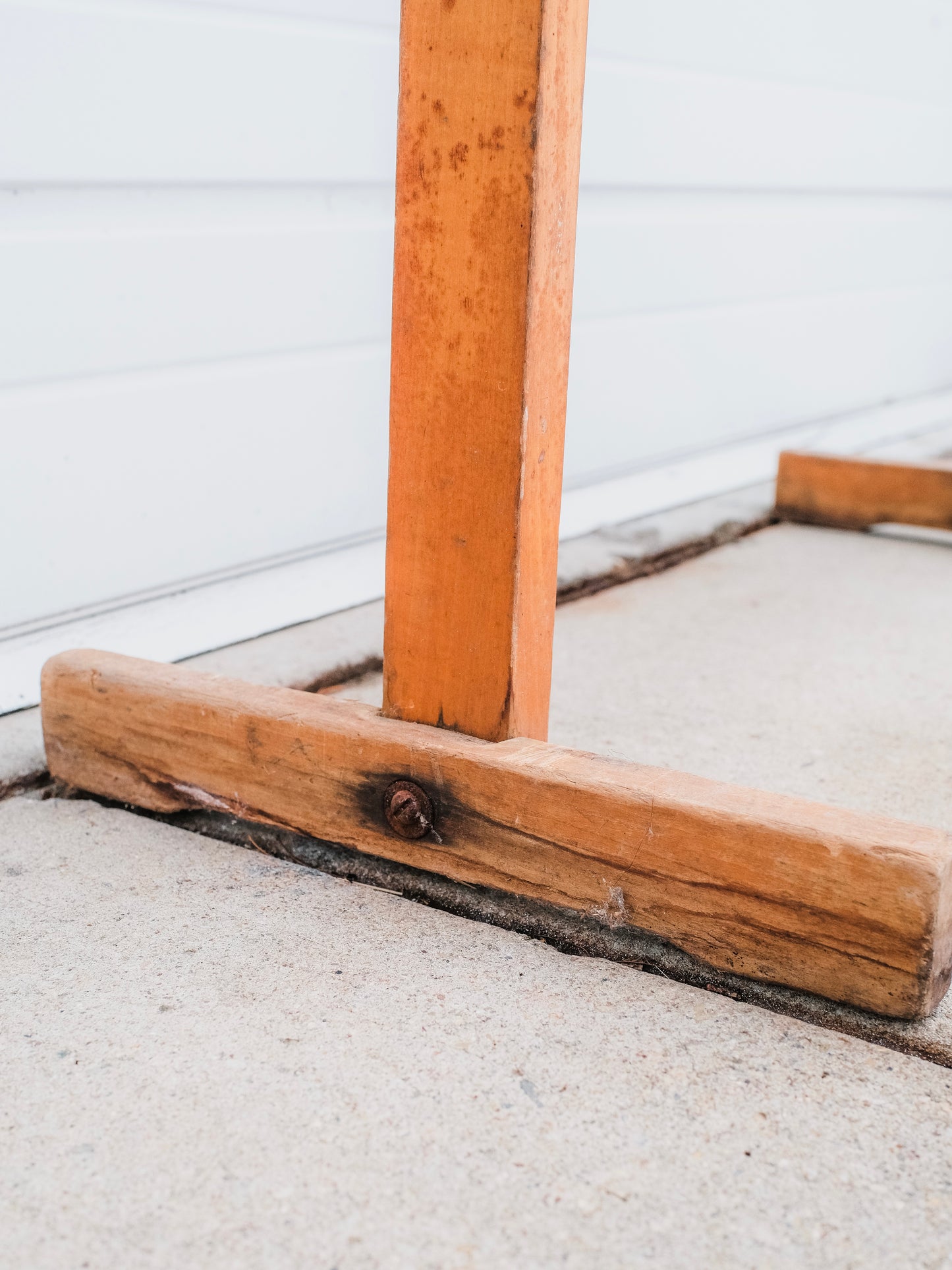 Vintage 1950s Wooden Standing Abacus