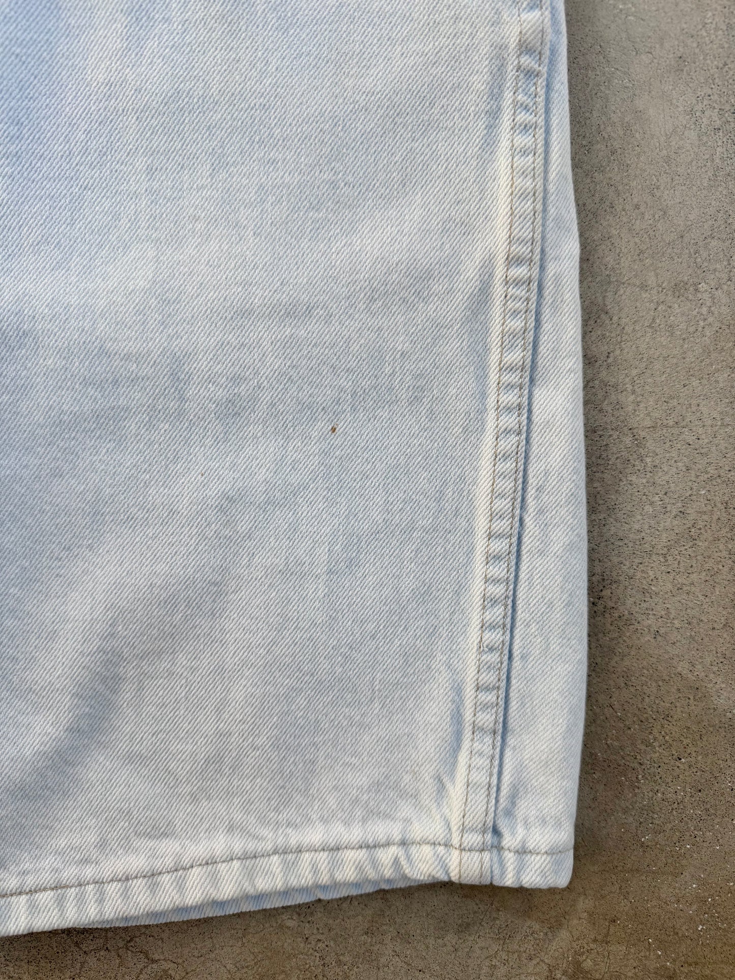 Vintage 1990s Wrangler Bleached Denim Shorts | Waist 34”