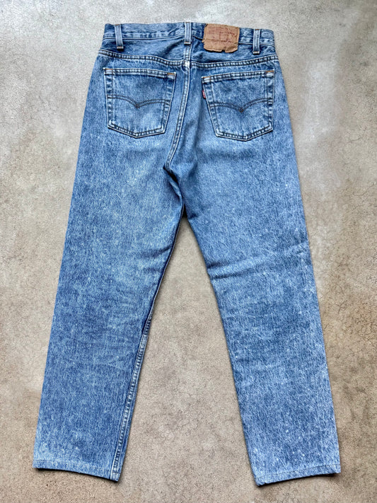 Vintage 1980s/90s Levi’s 501 Faded Medium Wash Jeans | 30x32