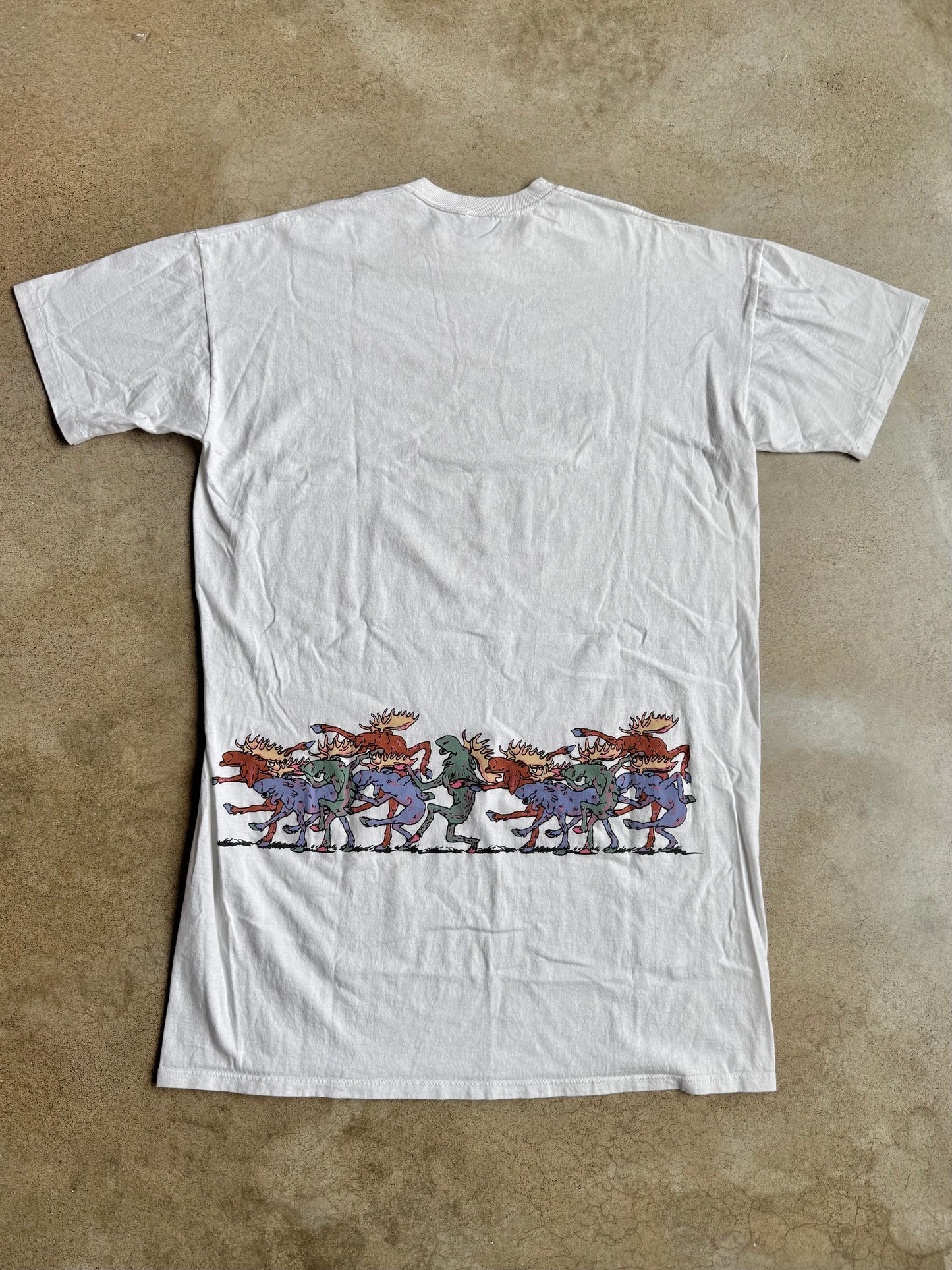 Vintage 1990s Grand Teton National Park Cotton Sleep Tee | One Size