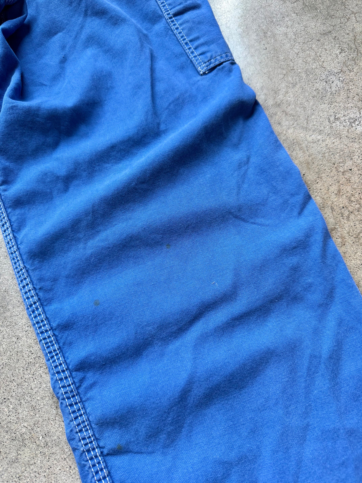 Vintage 1960s Washington DeeCee Blue Dyed Denim Bib Overalls | XS