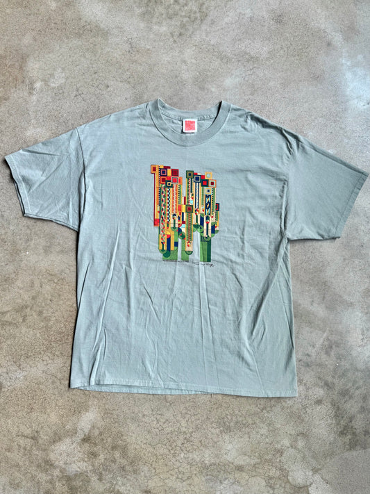 Frank Lloyd Wright “Saguaro Forms & Cactus Flowers” Graphic Tee | 2XL
