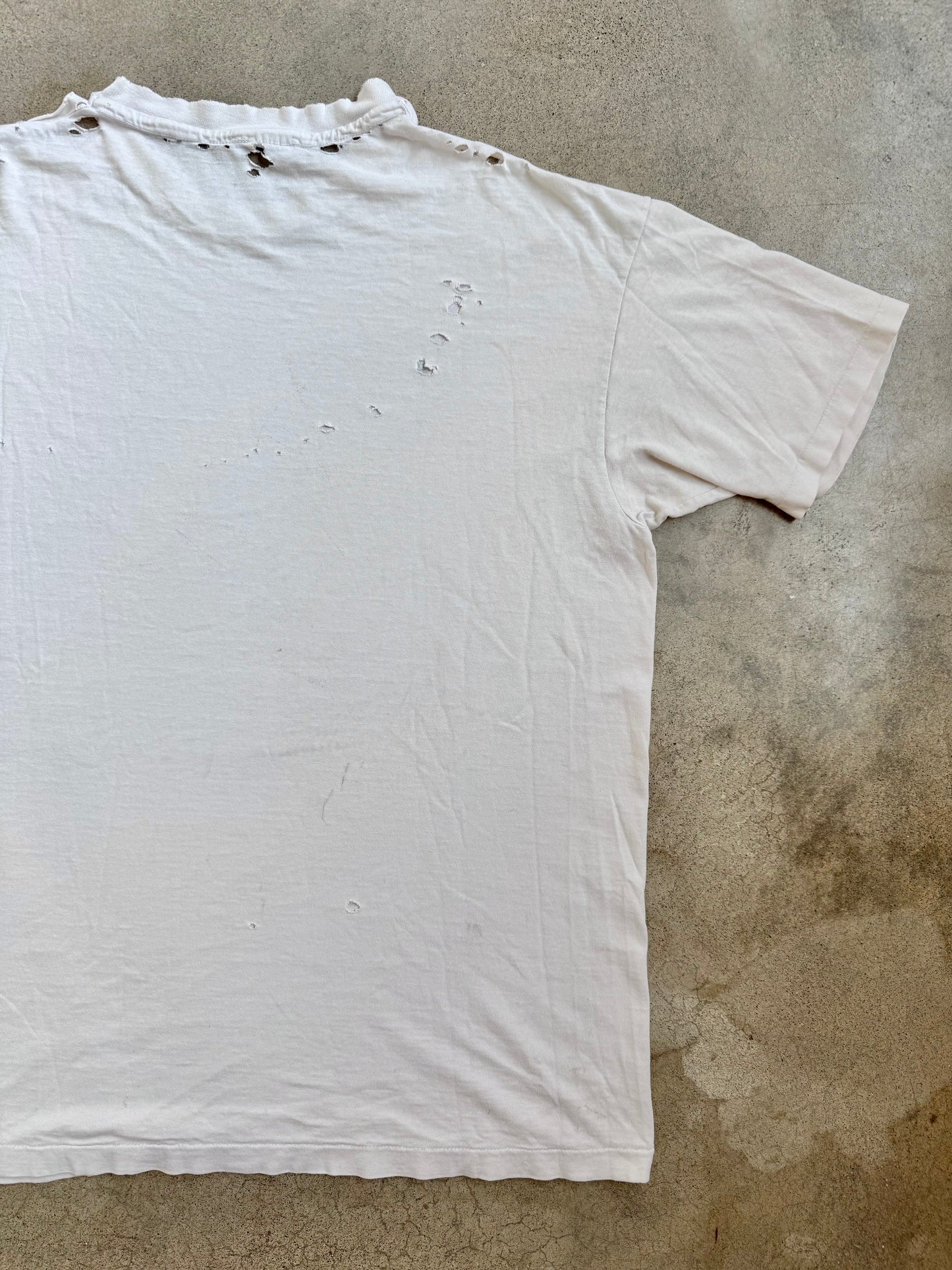 Vintage 1990 West Germany World Cup Champions Distressed Graphic Tee | XL