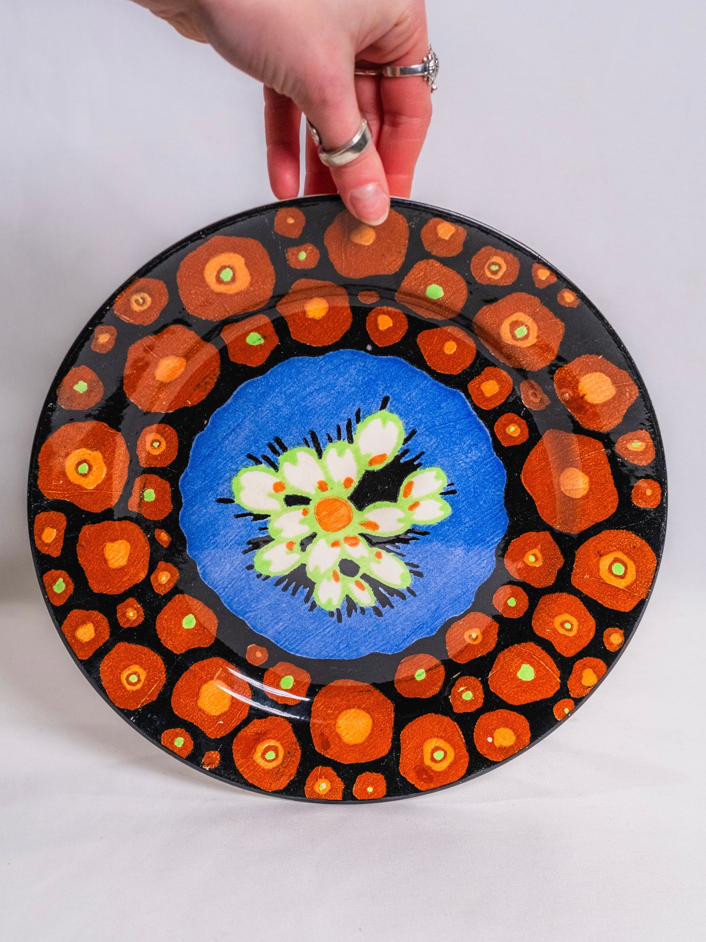 Vintage 1940s Royal Doulton Southwest Abstract Plate