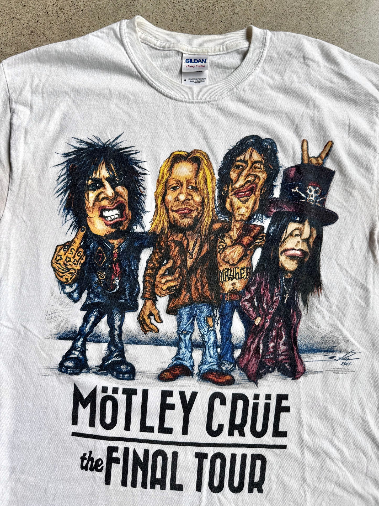 2015 Mötley Crüe “The Final Tour” Tee | Medium