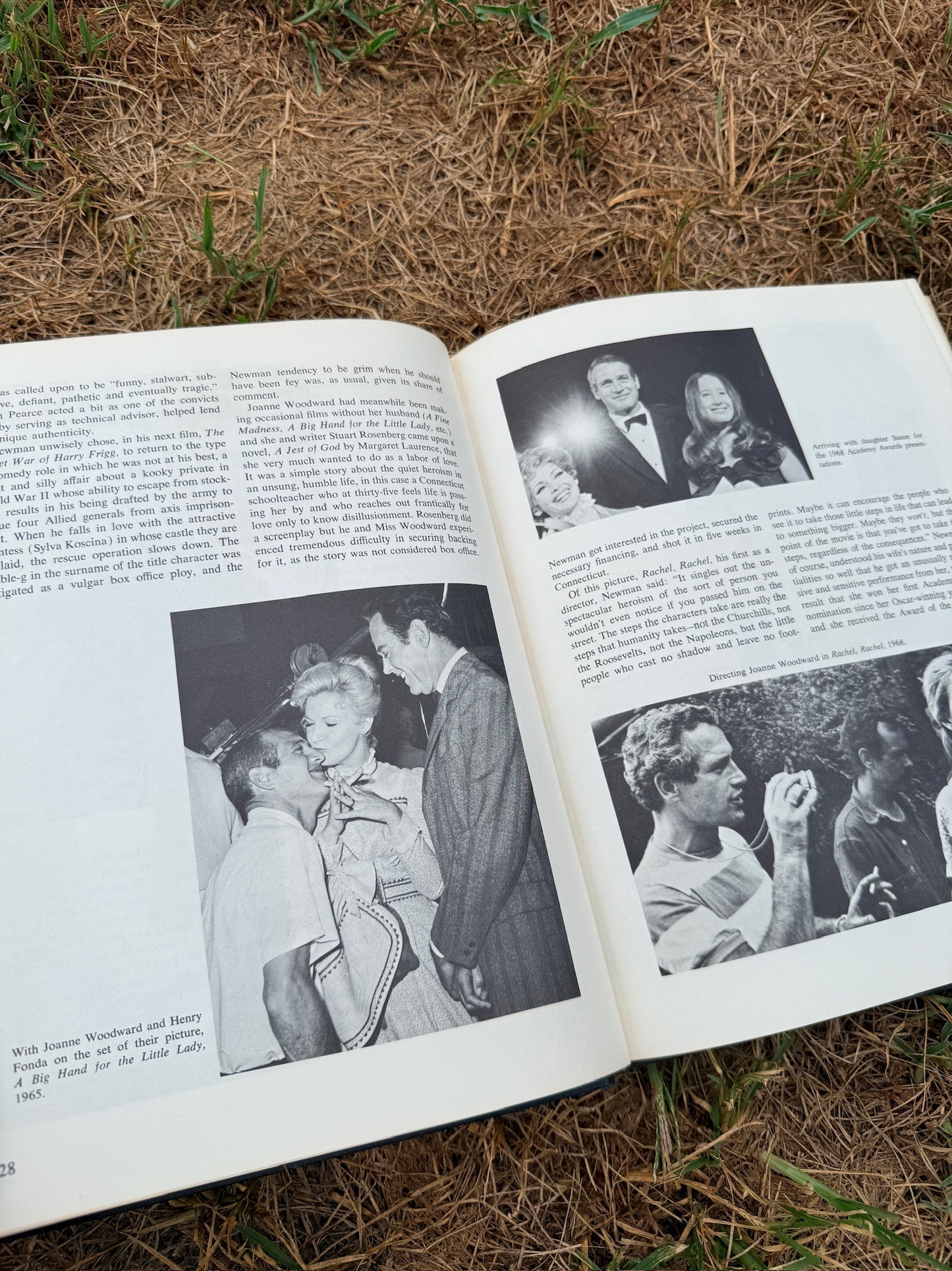 Vintage The Films of Paul Newman Hardcover Book