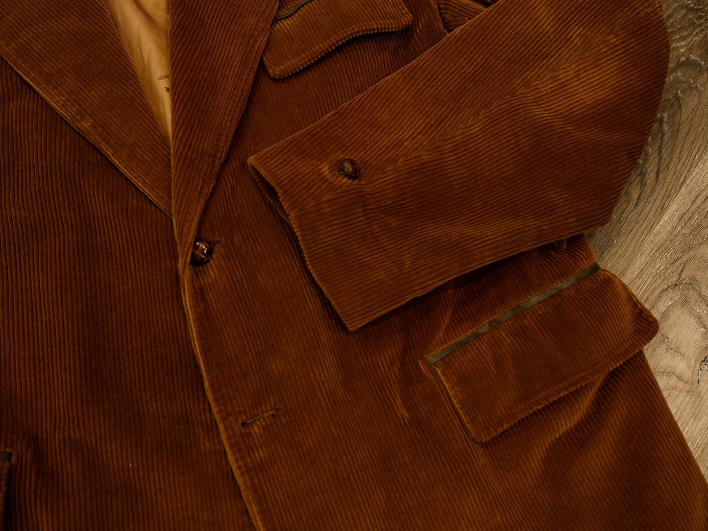 Vintage 1970s Brad Whitney Western Corduroy Blazer | XL