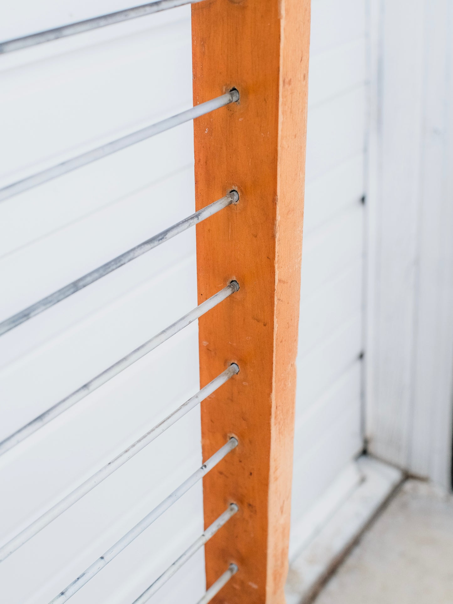 Vintage 1950s Wooden Standing Abacus