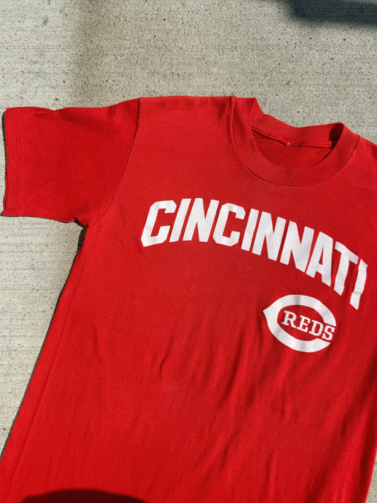 Vintage 1990s Cincinnati Reds Short Sleeve Tee | Small