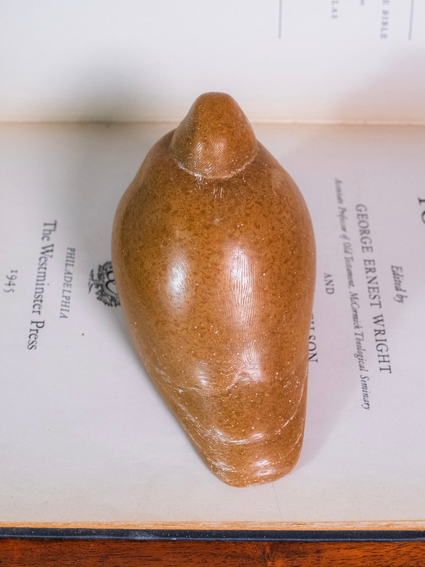Vintage 1950s Islay Grimes Cast Stone Bird Sculpture