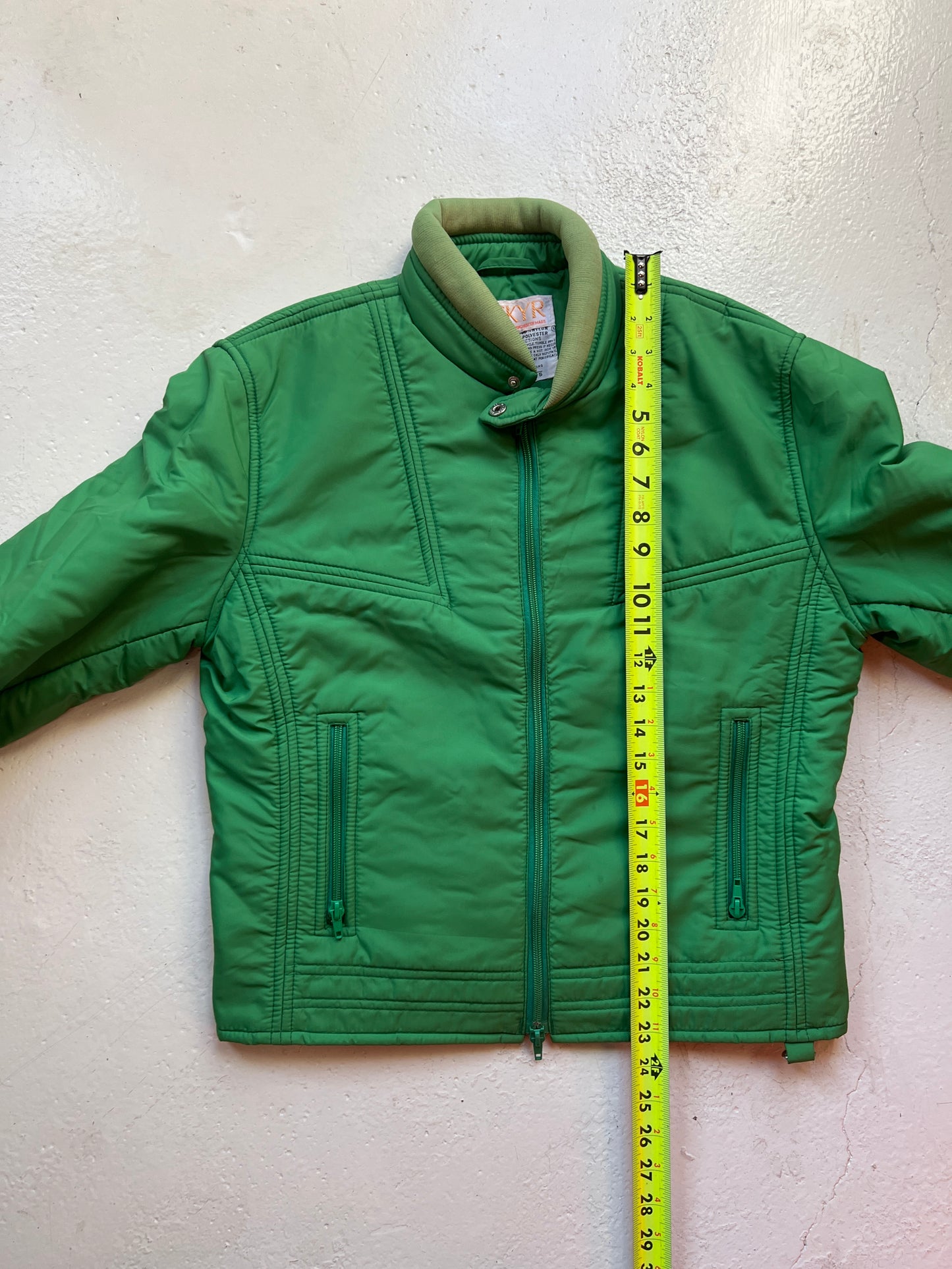 Vintage SKYR Green 3-Piece Ski Suit | Small