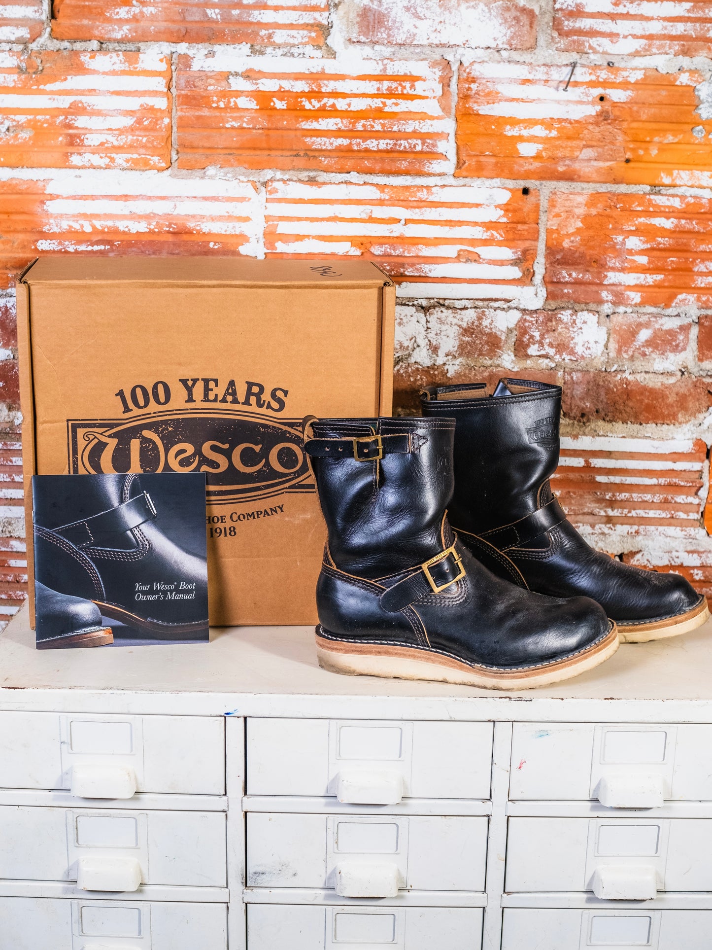 Black Bear Brand x Wesco Boss Engineer Boots | Men’s 8.5