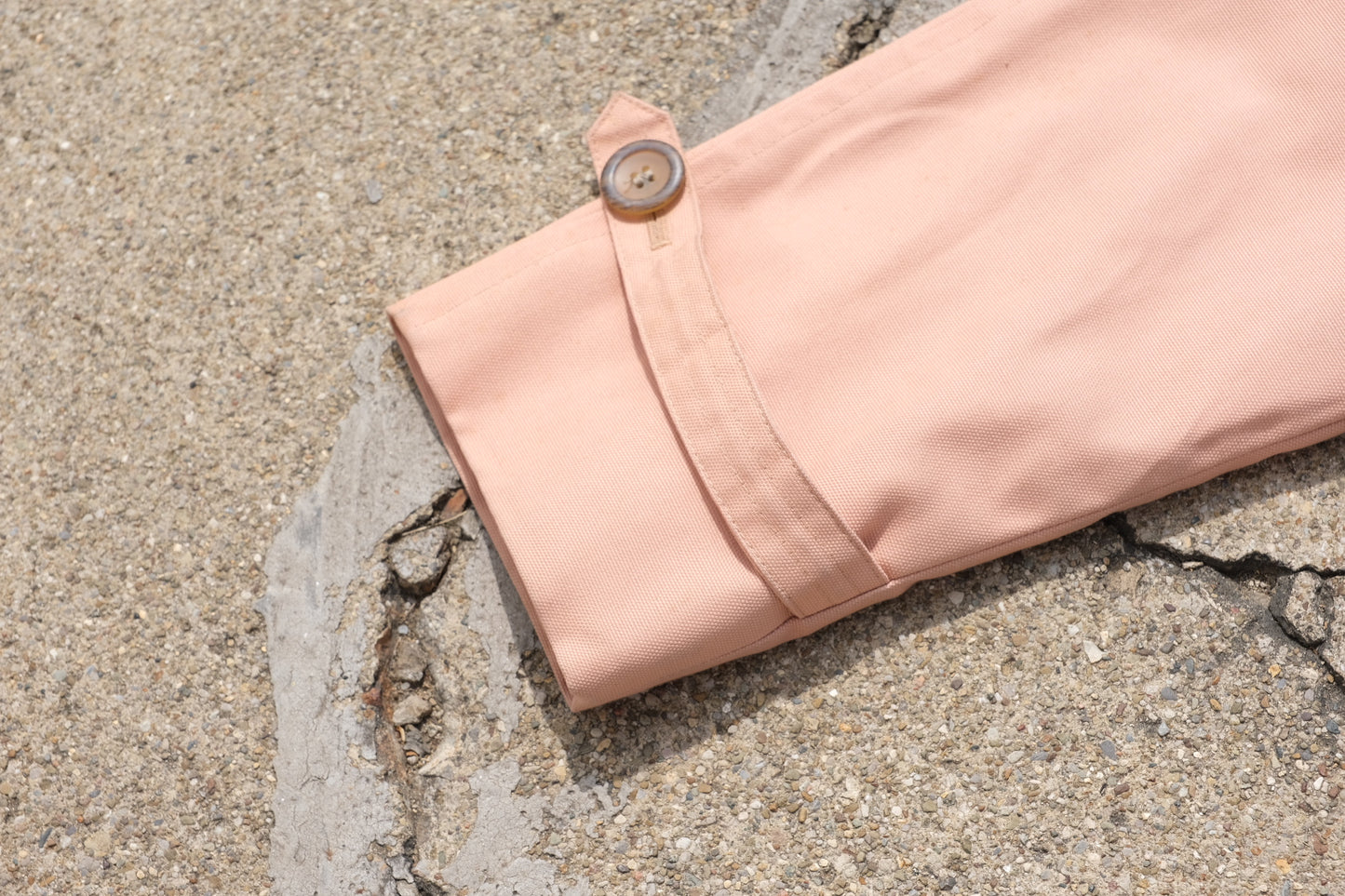 Vintage Misty Harbor Lined Trench Coat | Pink/Peach