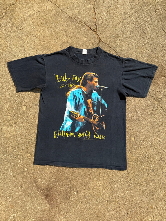 Vintage 1993 Billy Ray Cyrus Platinum World Tour Tee | Large